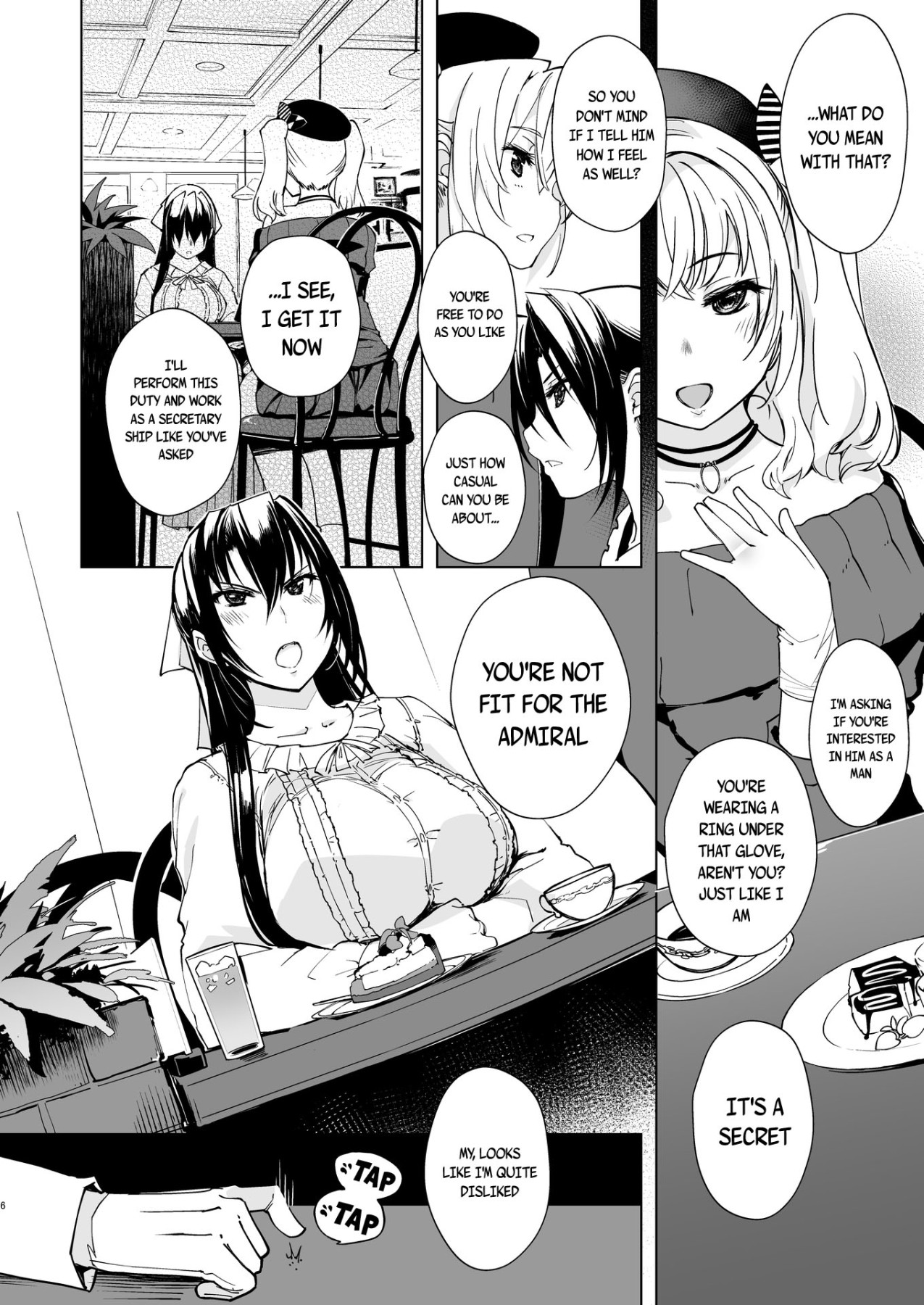 Hentai Manga Comic-Report of the Secretary Kashima 3-Read-5